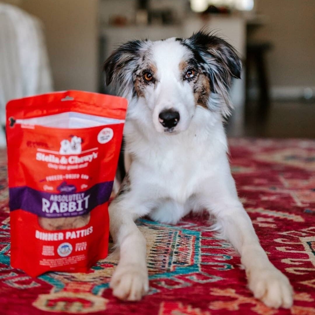 Stella & Chewy's Absolutely Rabbit Dinner Patties Freeze-Dried Dog Food