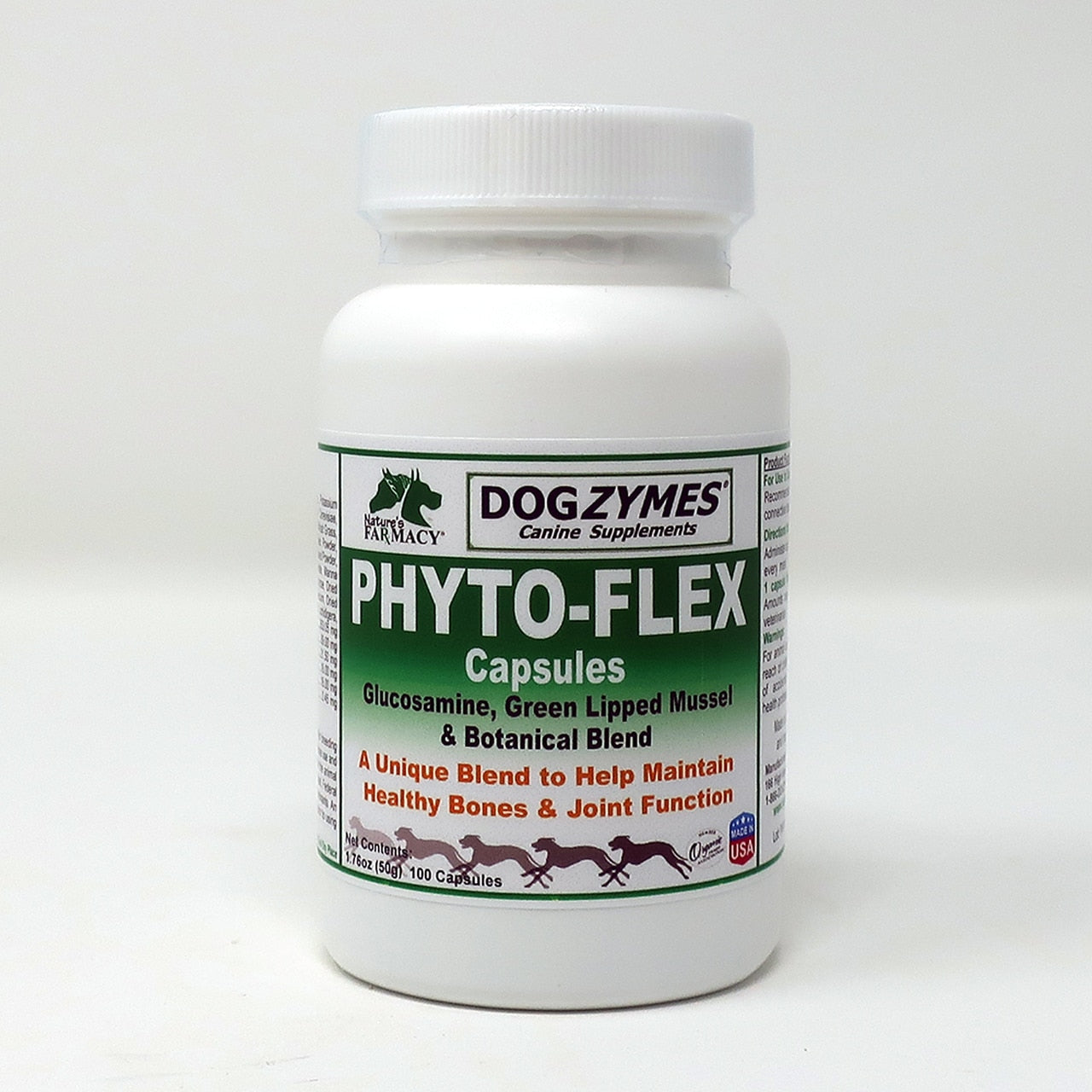 Nature's Farmacy Dogzymes Phyto Flex Supplement For Dogs