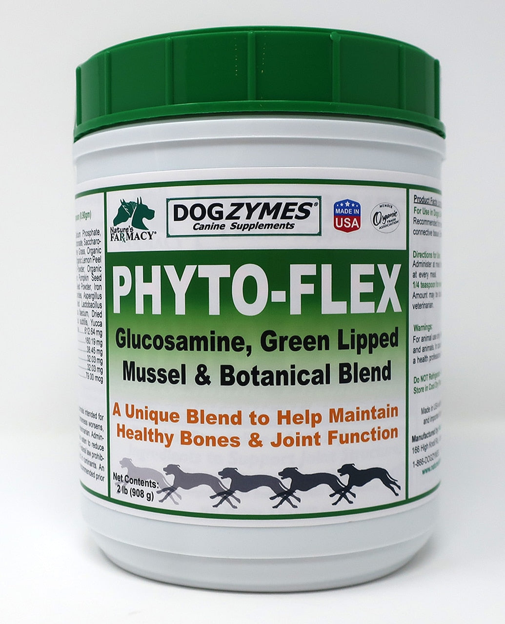 Nature's Farmacy Dogzymes Phyto Flex Supplement For Dogs