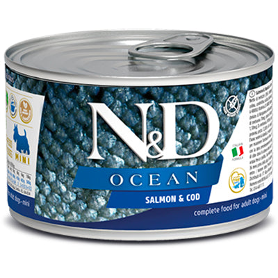 Farmina Natural & Delicious Ocean Salmon & Codfish Canned Dog Food