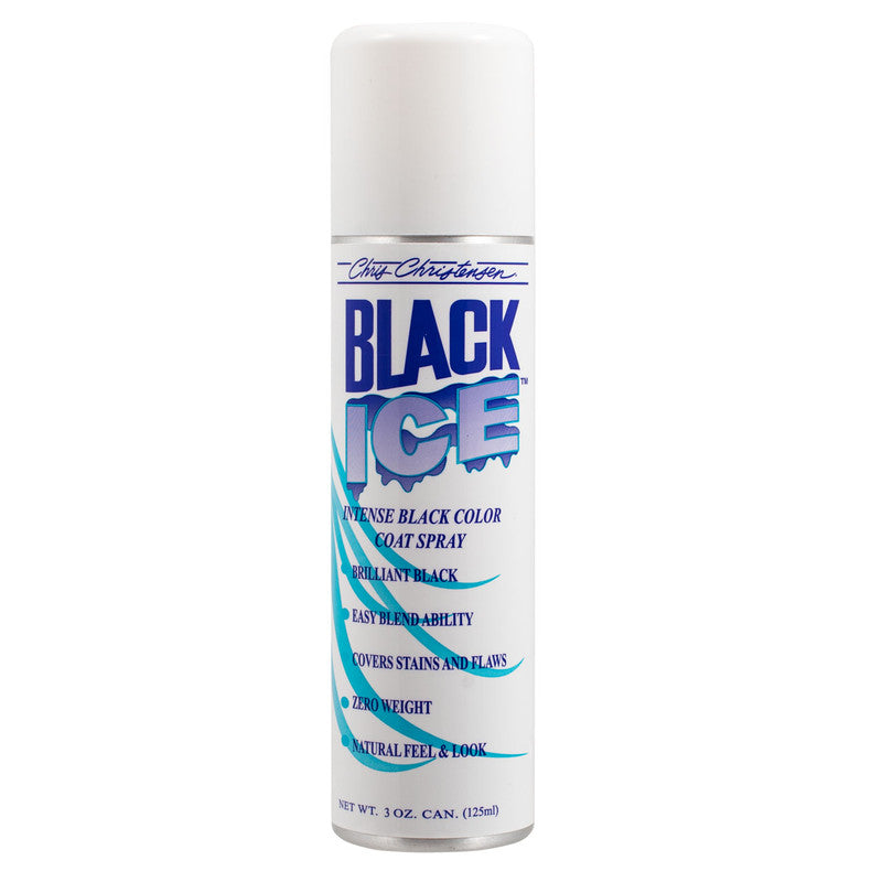 Chris Christensen Black Ice Intense Black Coat Spray For Dogs, 3oz