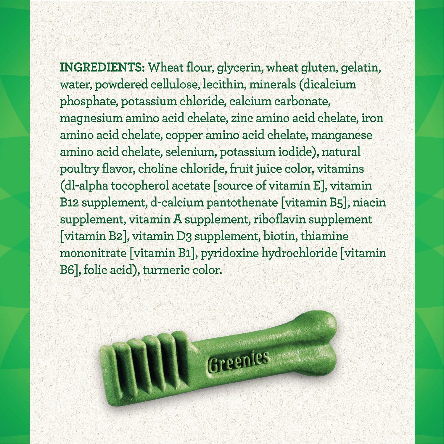 Greenies Regular Dental Dog Treats