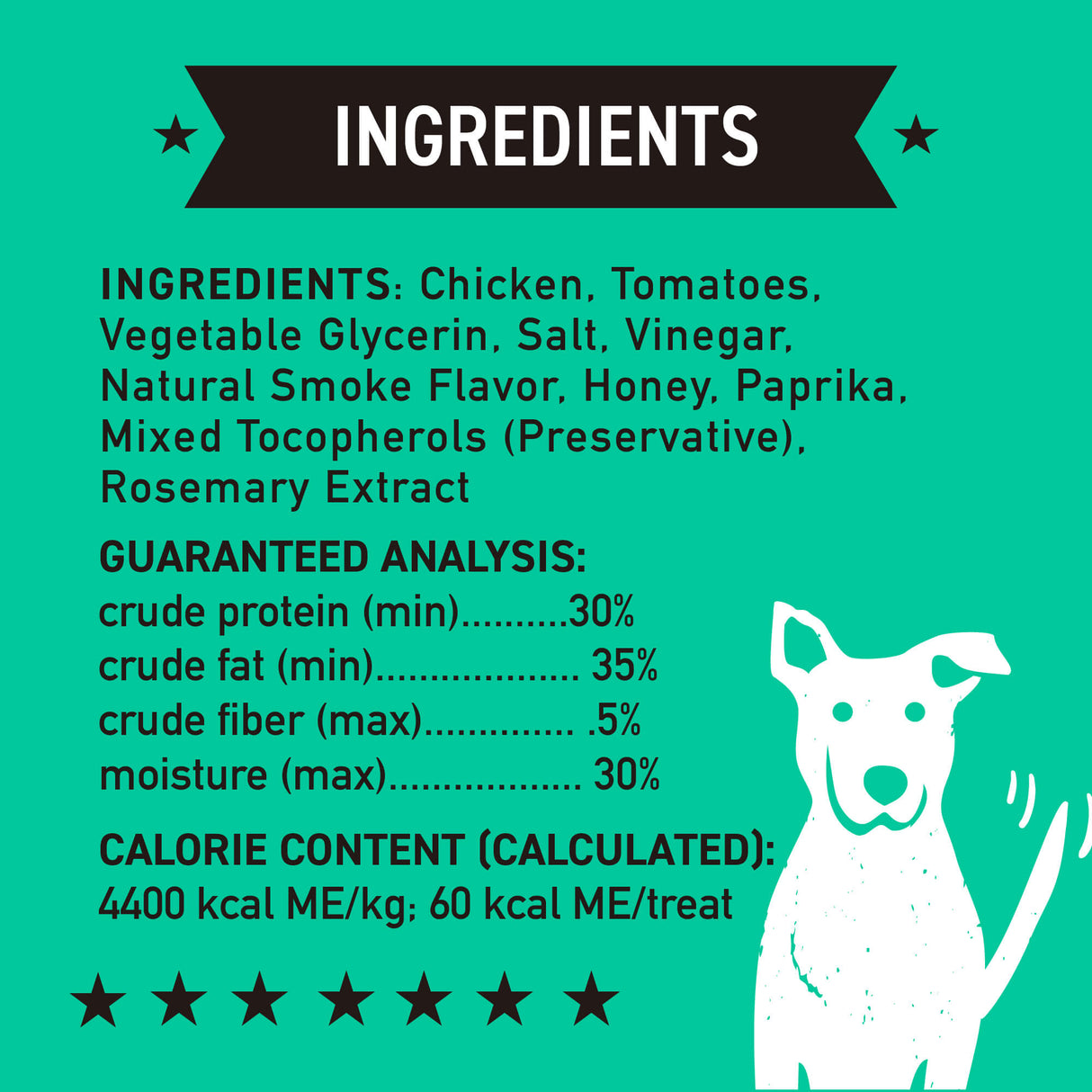 Cloud Star Wag More Bark Less K.C. Style BBQ Chicken Recipe Jerky Dog Treats, 10oz