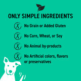 Cloud Star Wag More Bark Less K.C. Style BBQ Chicken Recipe Jerky Dog Treats, 10oz