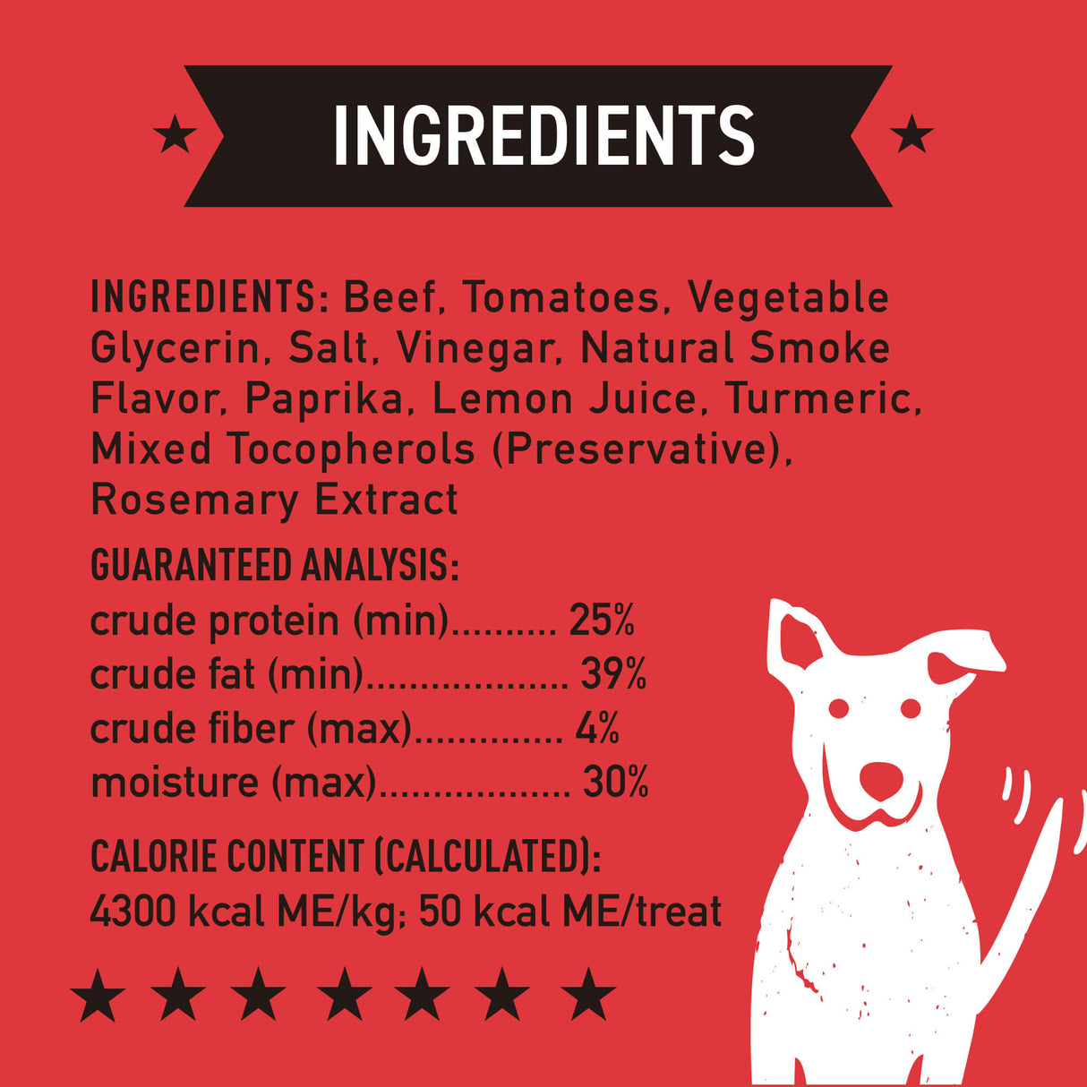 Cloud Star Wag More Bark Less Texas Style BBQ Beef Recipe Jerky Dog Treats, 10oz