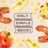 Cloud Star Wag More Bark Less Oven Baked Dog Treats with Bacon, Cheese & Apples