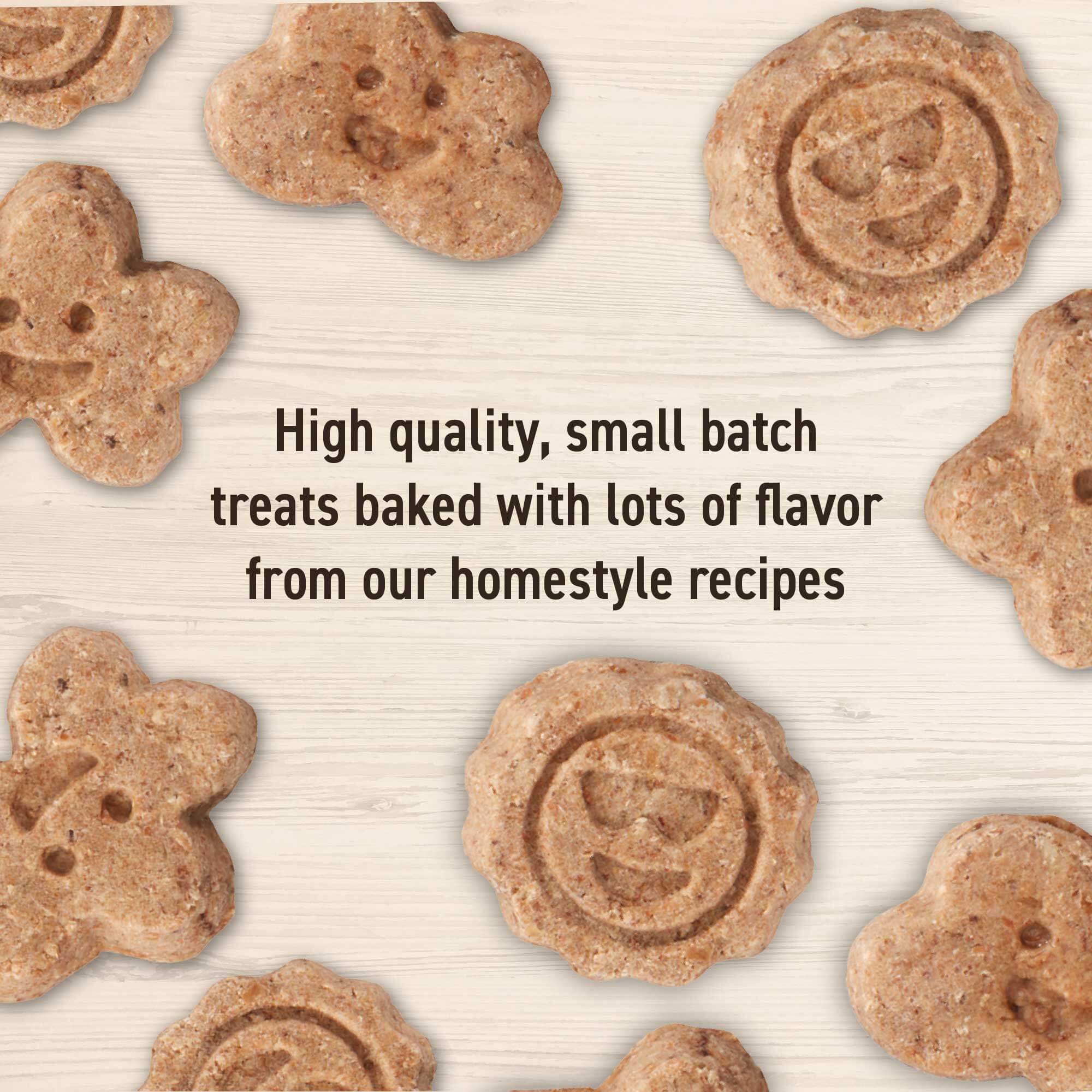 Cloud Star Wag More Bark Less Mini Biscuits Grain Free Oven Baked Dog Treats with Turkey & Cranberry, 7oz