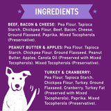 Cloud Star Wag More Bark Less Grain Free Oven Baked Dog Treats, Assorted Flavors 14oz