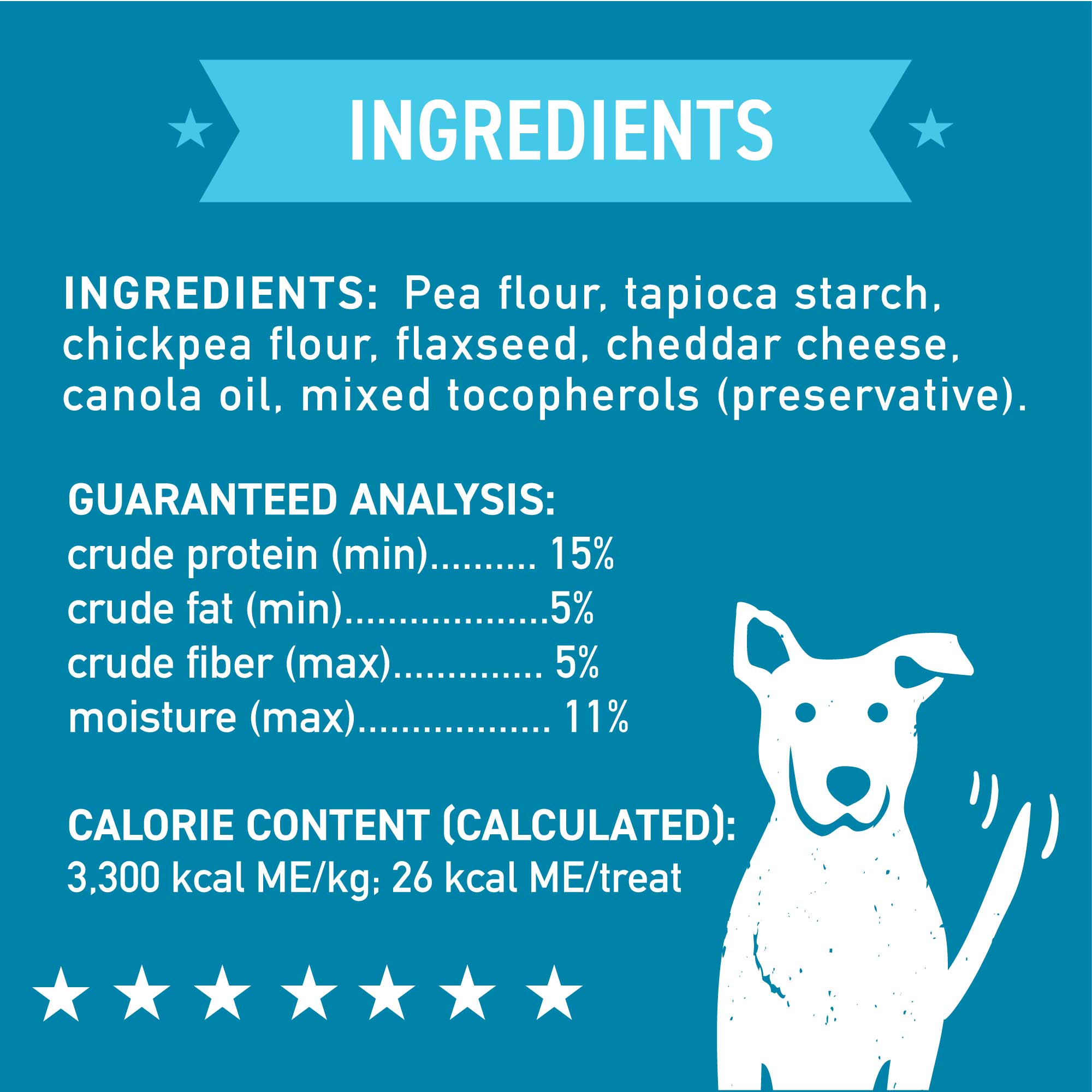 Cloud Star Wag More Bark Less Grain Free Oven Baked Dog Treats with Smooth Aged Cheddar, 14oz