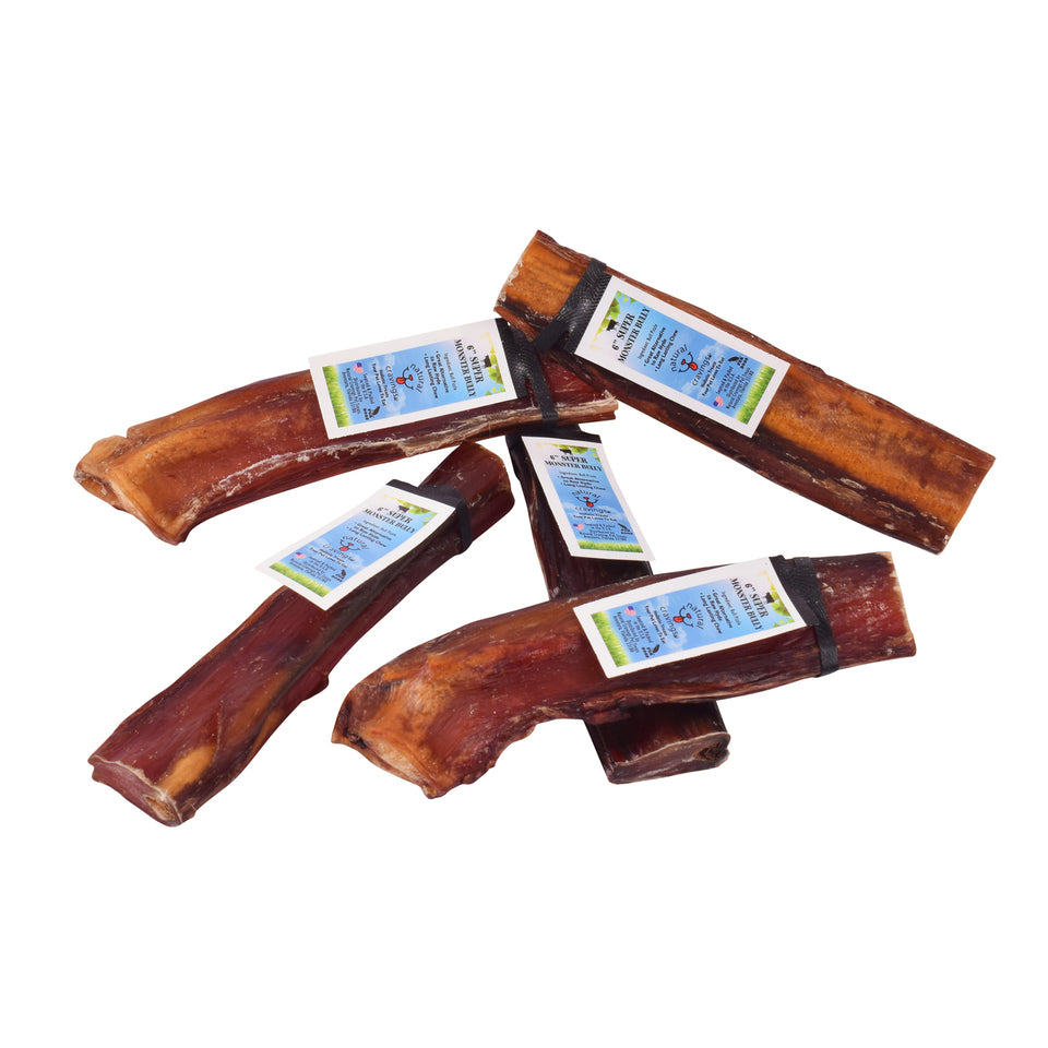 Natural Cravings USA Super Monster Bully Stick 6"