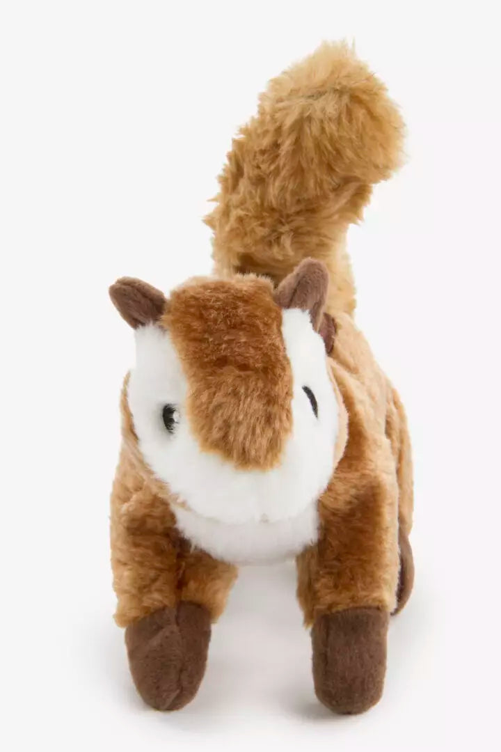 goDog Wildlife Durable Plush Dog Toy, Chipmunk