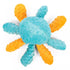 goDog Crazy Tugs Octopus Durable Plush Dog Toy, Large