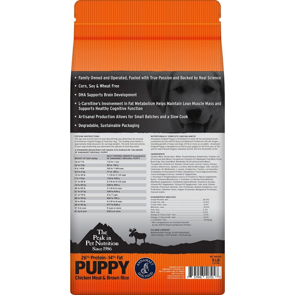Annamaet Original Puppy Formula Dry Dog Food
