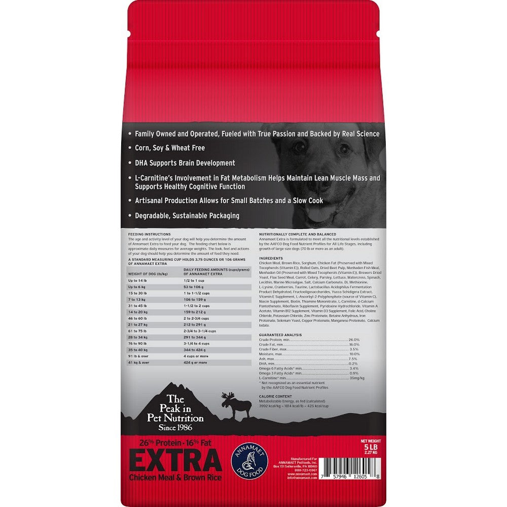 Annamaet Original Extra Formula Dry Dog Food