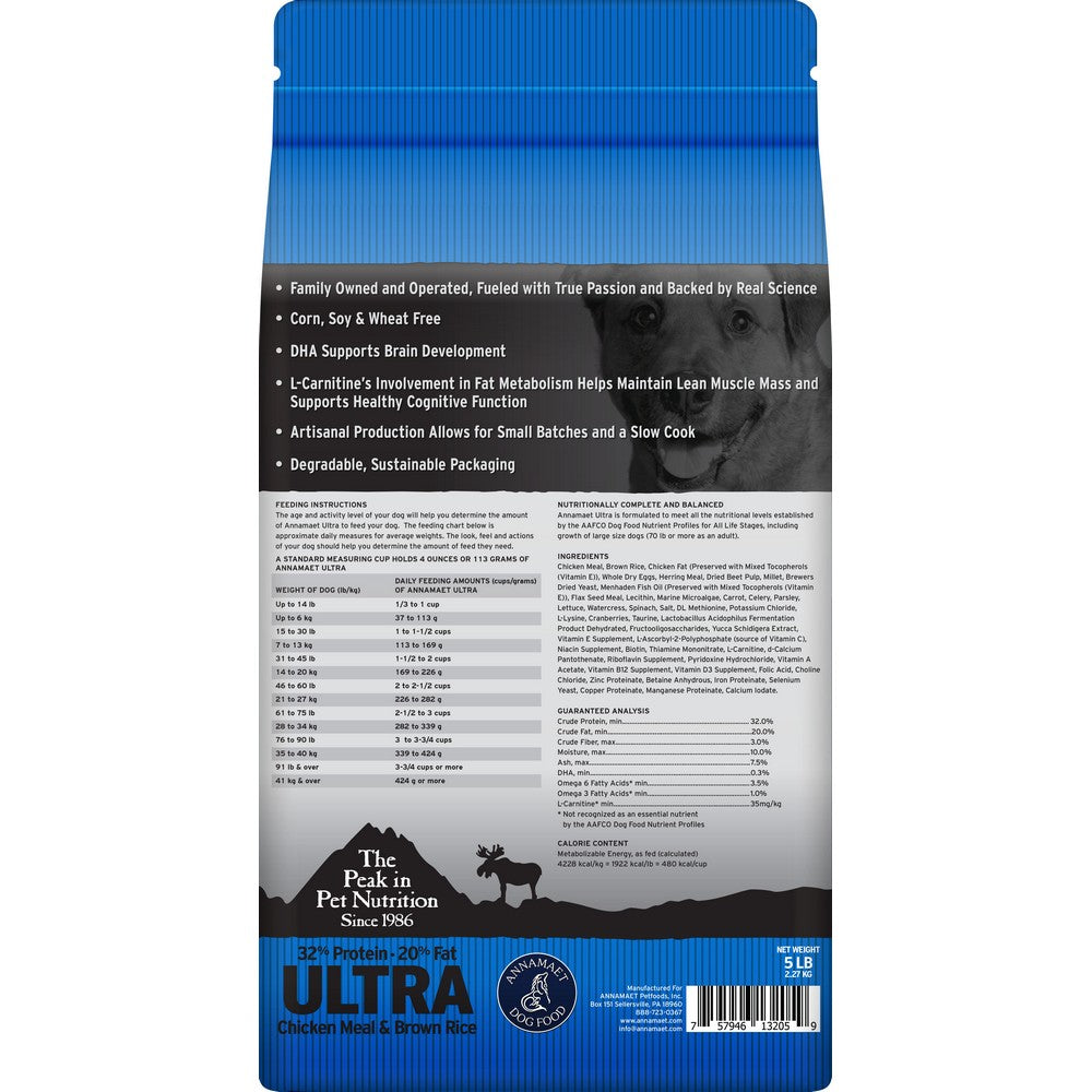 Annamaet Original Ultra Formula Dry Dog Food