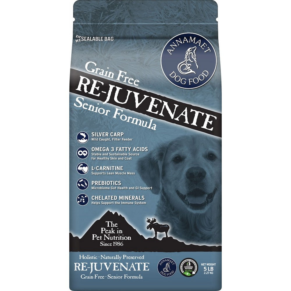 Annamaet Grain-Free Re-juvenate Senior Formula Dry Dog Food
