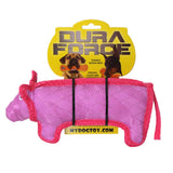 Tuffy Duraforce Pig Tough Dog Toy, Pink
