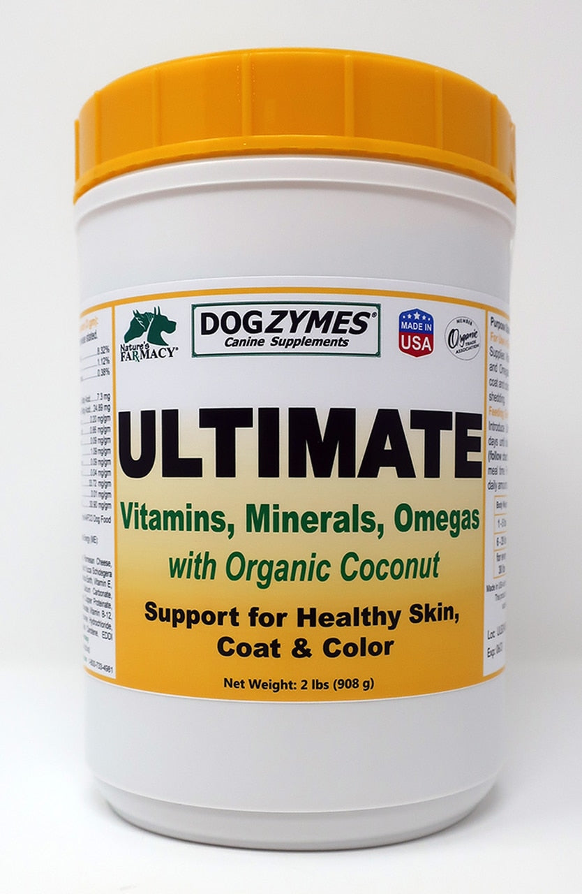 Nature's Farmacy Dogzymes Ultimate Vitamin Supplement For Dogs – White ...