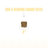 Icelandic+ Combo Bites Cod & Herring Soft Dog Treats, 2.5oz