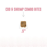 Icelandic+ Combo Bites Cod & Shrimp Soft Dog Treats, 2.5oz