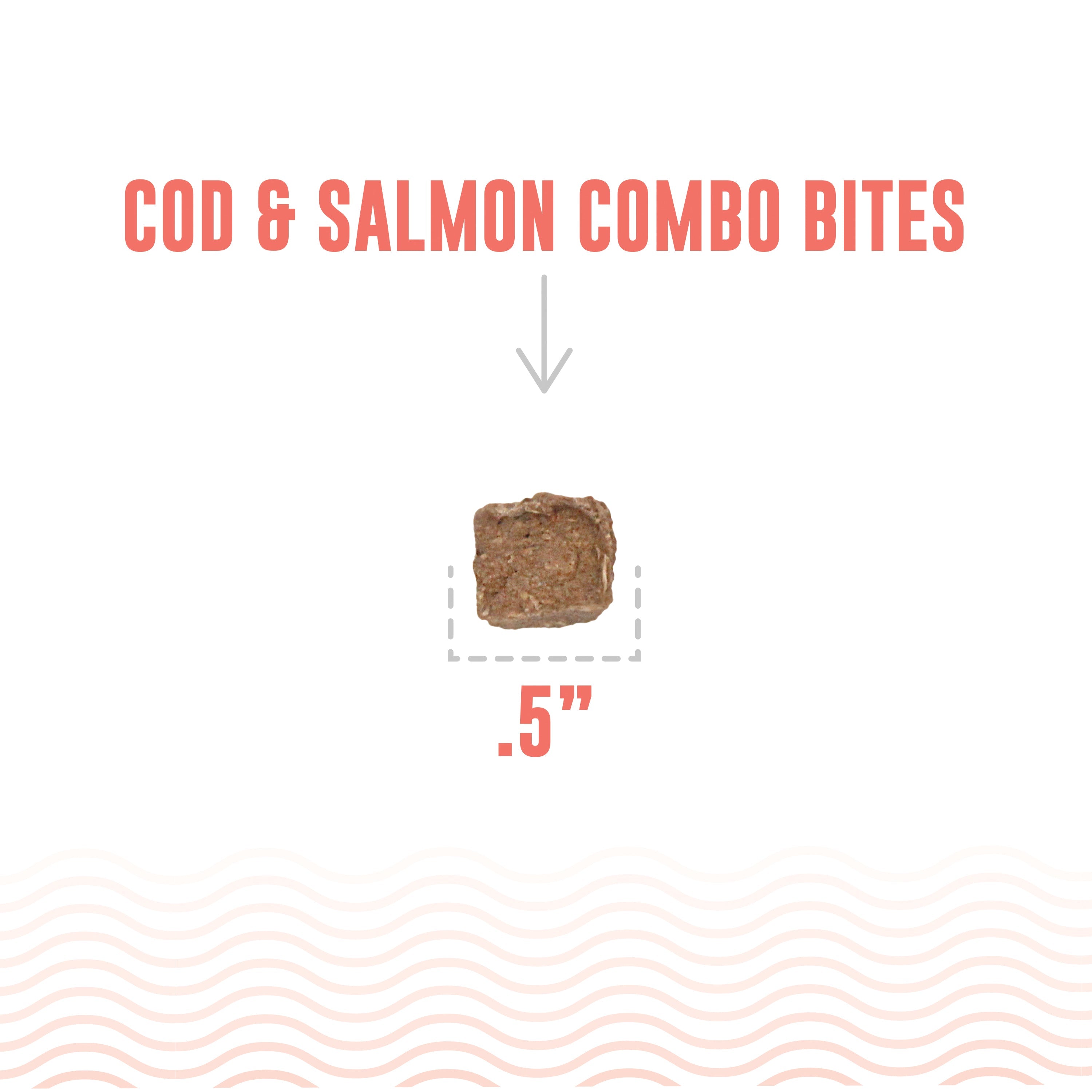 Icelandic+ Combo Bites Cod & Salmon Soft Dog Treats, 2.5oz