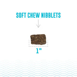 Icelandic+ Nibblets Salmon & Seaweed Recipe Soft Dog Treats, 2.25oz