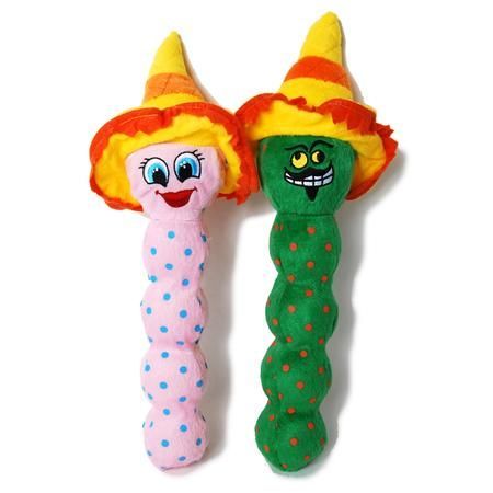 Tuffy Mighty Green Tequila Worm Dog Toy