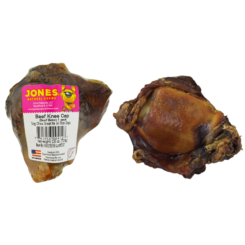 Jones Natural Meaty Beef Knee Cap Dog Chews