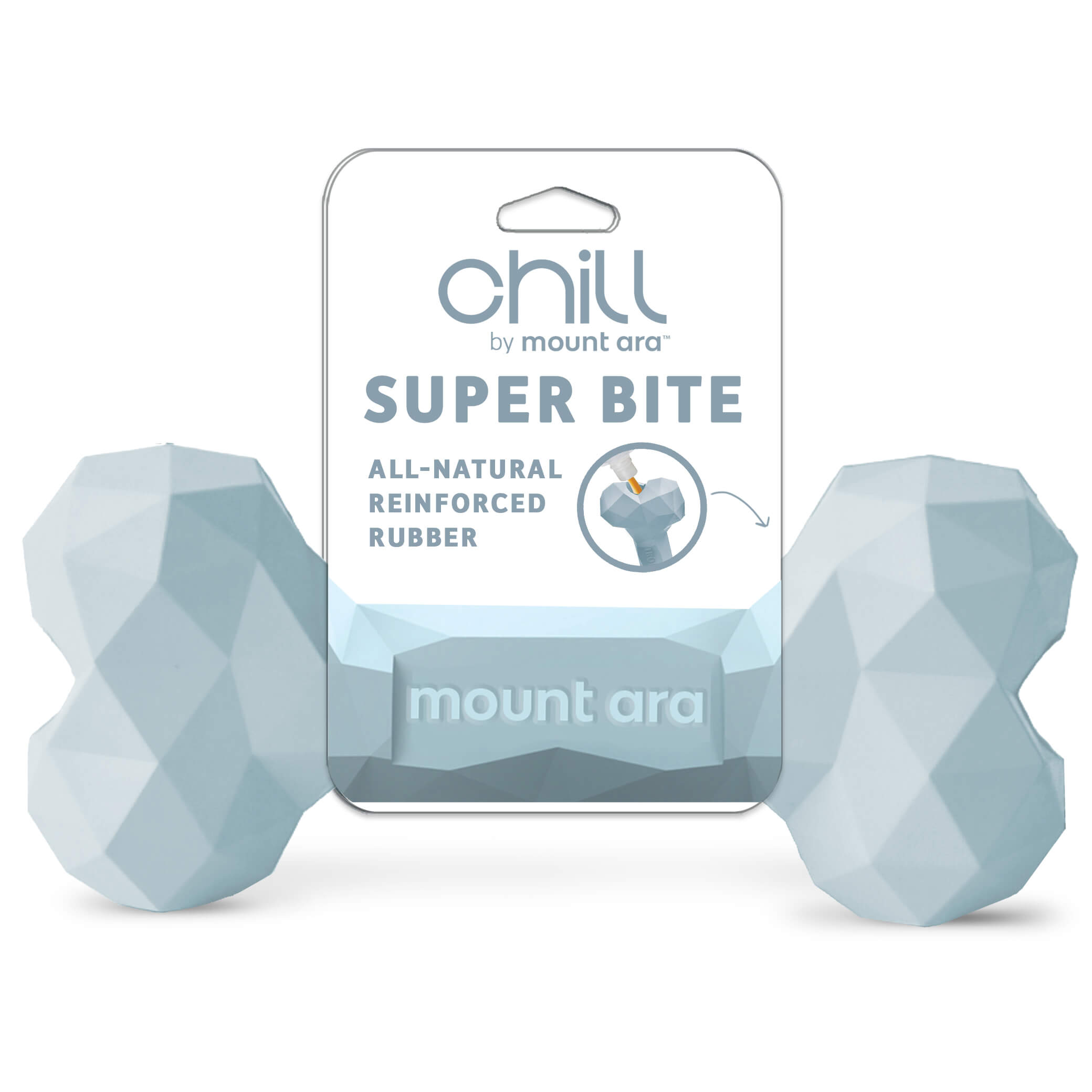 Mount Ara SuperBite Refillable Rubber Dog Toy