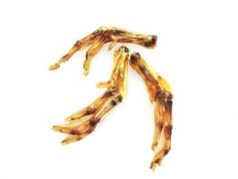 K-9 Kraving USA Dry Roasted Duck Feet Dog Treats, 10lb