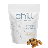 Mount Ara CHILL Peanut Butter Recipe Calming Treats For Dogs, 4oz