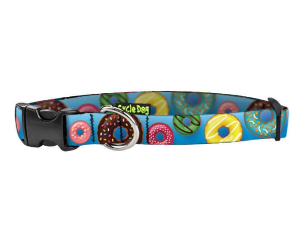 Cycle Dog USA EcoWeave SkinnyWidth Dog Collar, Small