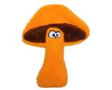 Cycle Dog USA Duraplush Mushroom Plush Dog Toy, Assorted Colors