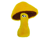 Cycle Dog USA Duraplush Mushroom Plush Dog Toy, Assorted Colors