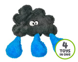 Cycle Dog USA Duraplush Rain Cloud Puzzle Plush Dog Toy