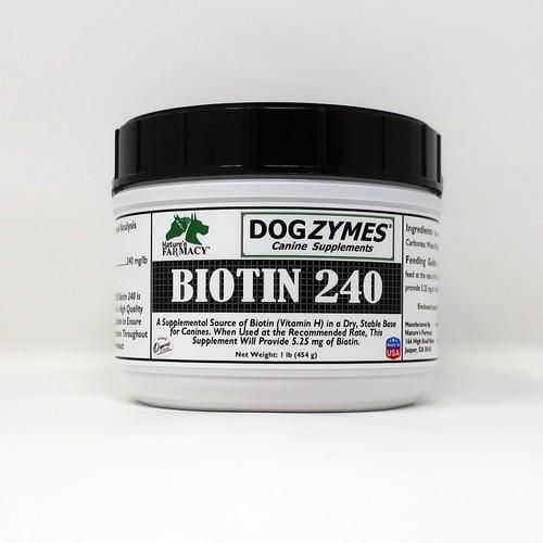 Nature's Farmacy Dogzymes Biotin 240 Supplement For Dogs, 1lb