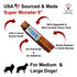 Natural Cravings USA Monster Bully Stick 6"