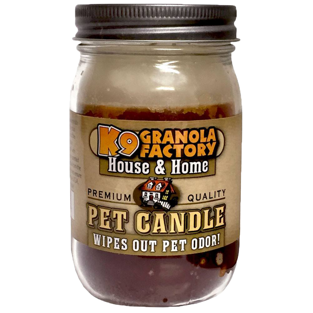 K9 Granola Factory Odor Eliminator Candle, Banana Nut