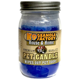 K9 Granola Factory Odor Eliminator Candle, Blueberry Yogurt
