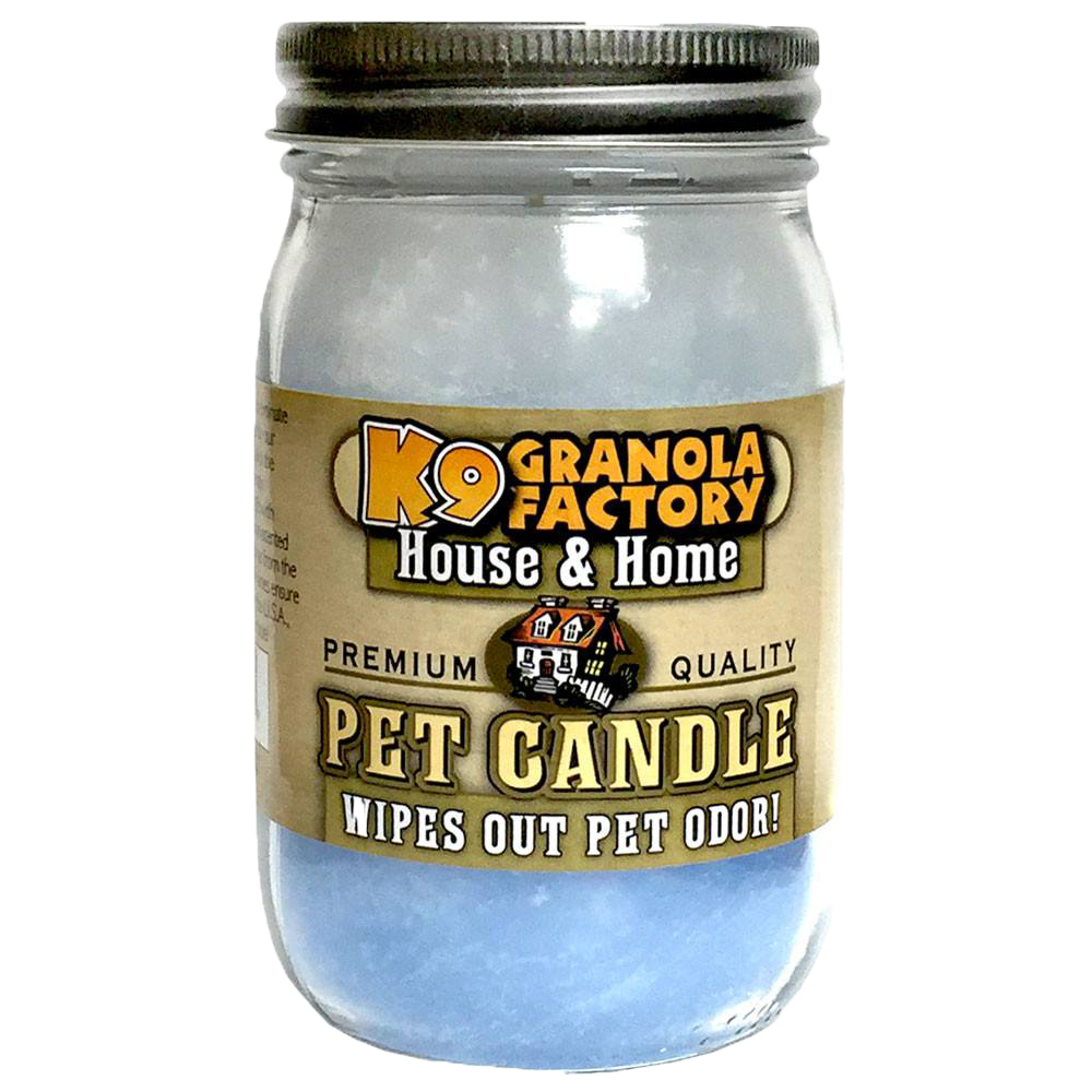 K9 Granola Factory Odor Eliminator Candle, Fluffy Puppy