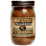 K9 Granola Factory Odor Eliminator Candle, Oatmeal Honey Almond