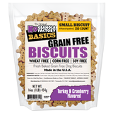 K9 Granola Factory Simply Biscuits Grain Free Turkey & Cranberry, Small