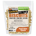 K9 Granola Factory Simply Biscuits Peanut Butter Dog Treats, Medium