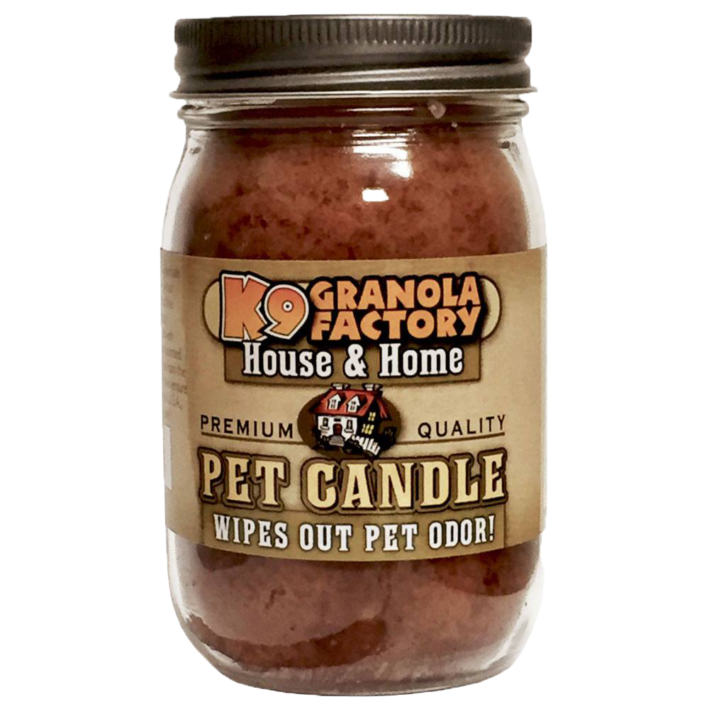 K9 Granola Factory Odor Eliminator Candle, Stinky Dog
