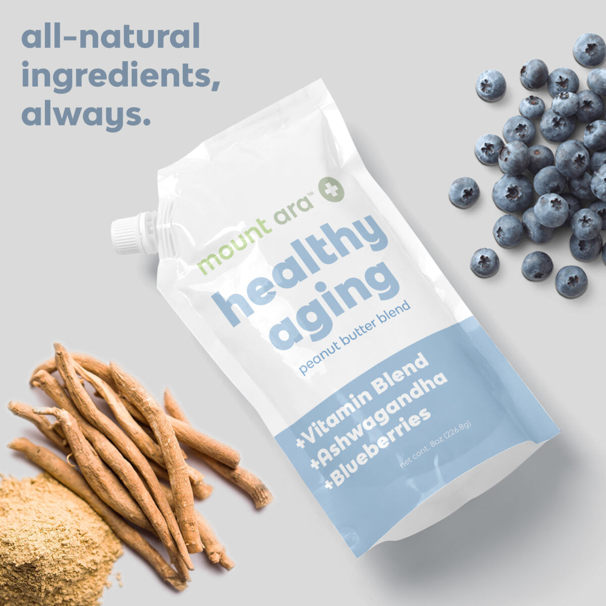 Mount Ara Healthy Aging Peanut Butter Spread For Dogs