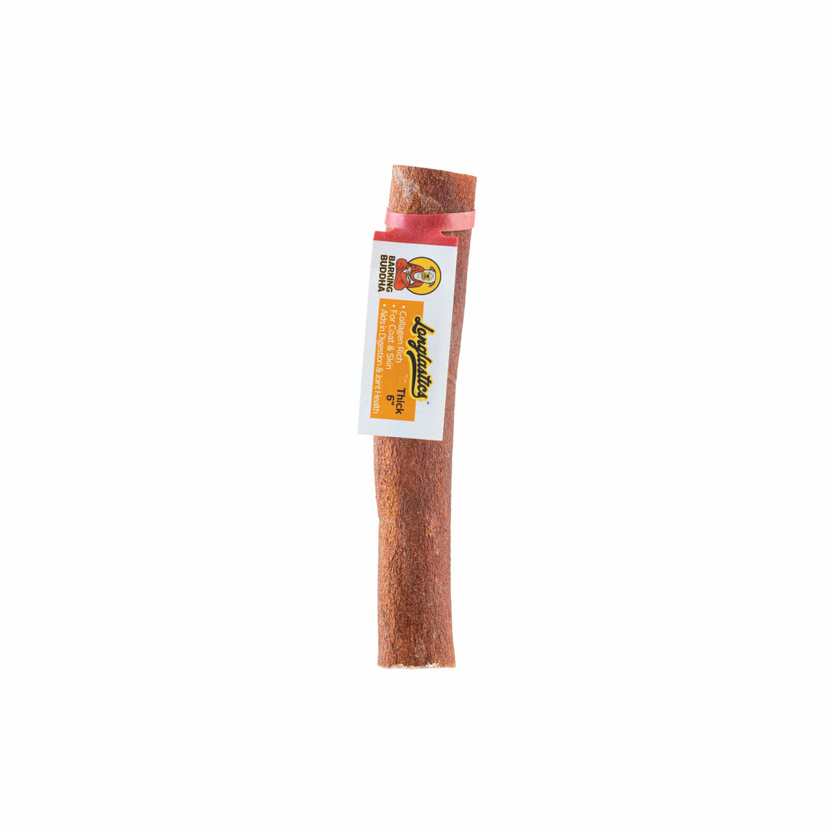 Barking Buddha Longlastics Collagen Chew Stick Dog Chew, Thick 5-6"