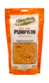 OC Raw Freeze Dried Pumpkin Rox Food Topper For Dogs, 5.5oz