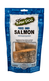 OC Raw Salmon Freeze Dried Dog Treats, 3.2oz