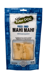 OC Raw Mahi Mahi Freeze Dried Dog Treats, 3.2oz