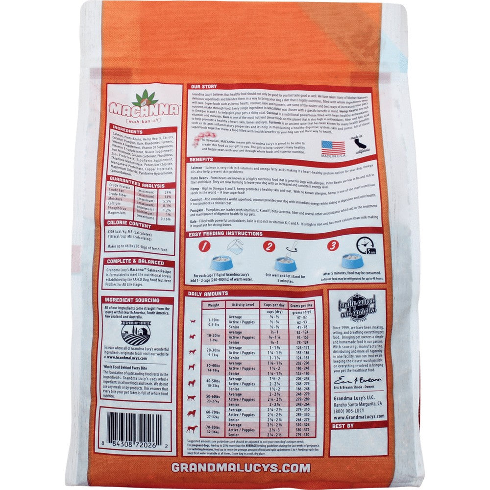 Grandma lucy's macanna salmon review cheap